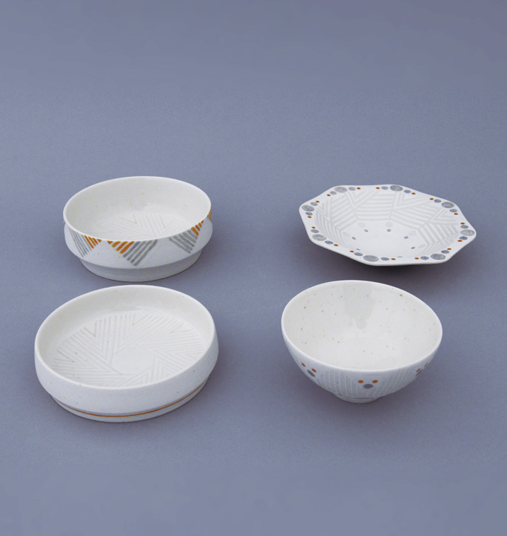 現状品】 陶器 大皿 銘あり 房山作？ 辰山作？ 秀貞 定価56000円